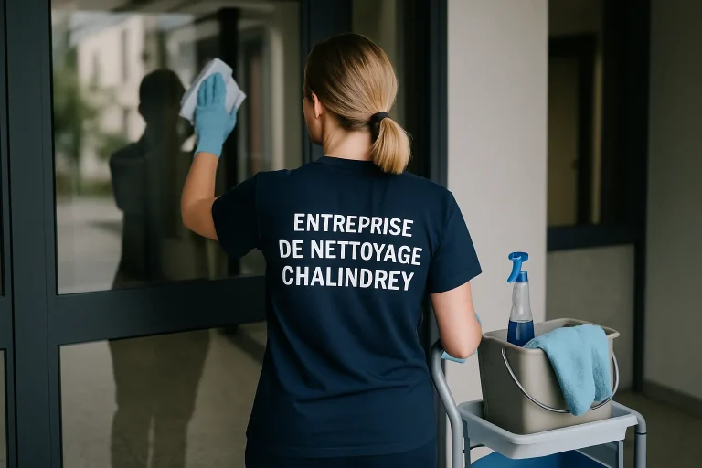 Un appartement propre à Chalindrey pendant un service de nettoyage.